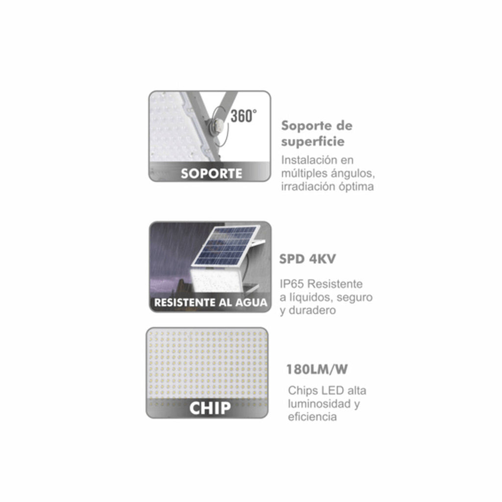 LED lamp Silver Electronics 174050 Grey 700 lm