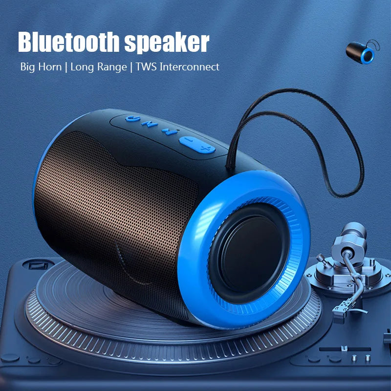 NNEOBA Portable Wireless Bluetooth Speaker Blue