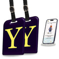 Initials Bag tag Y  [pack 2]